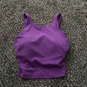 Lululemon align high neck cropped tank size 4